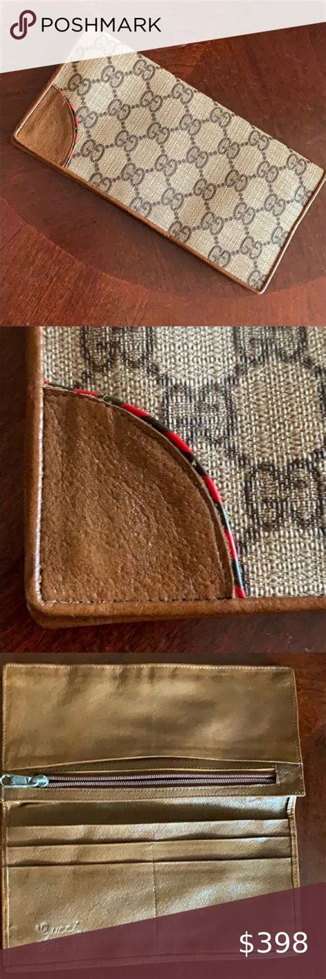 vintage gucci wallet leather|gucci wallets ioffer.